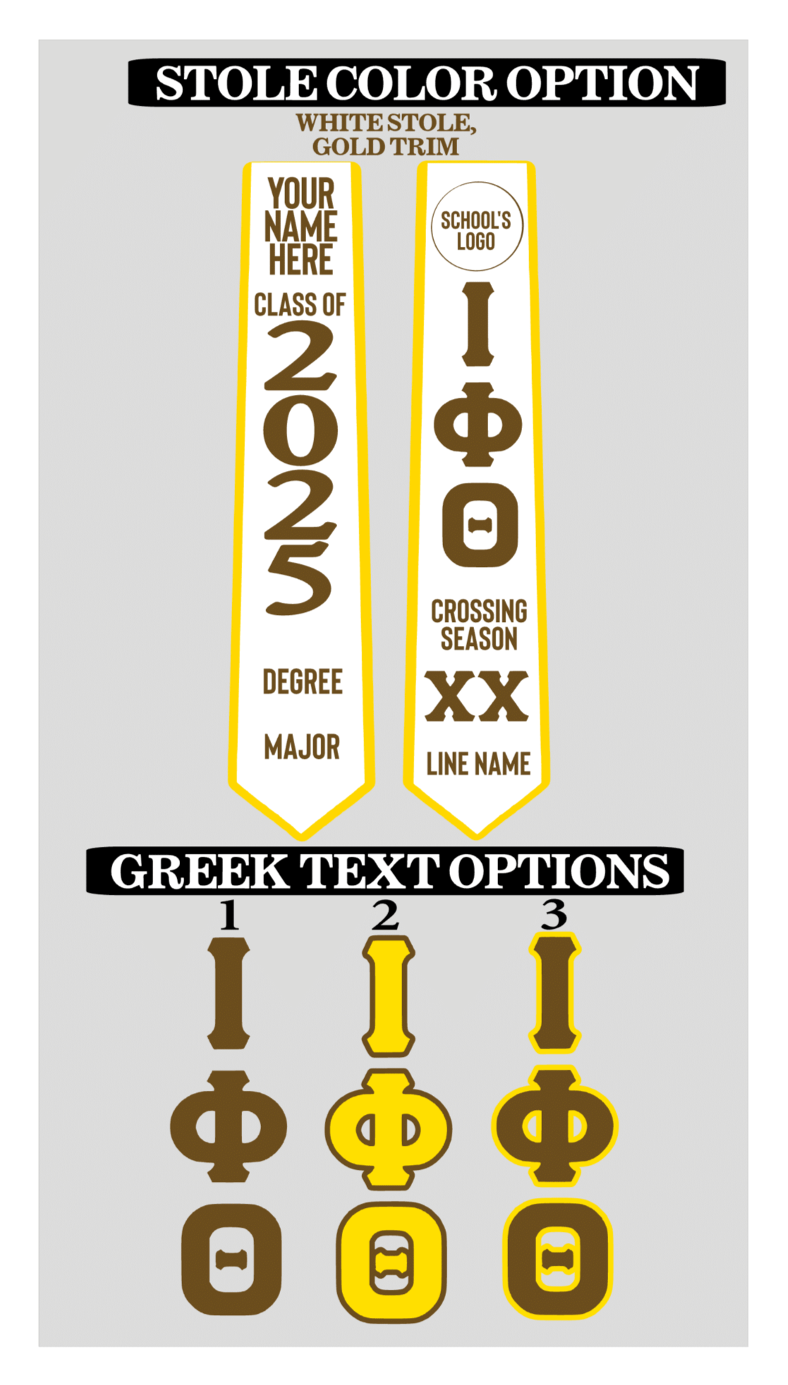 Iota Phi Theta Fraternity, Inc Stole