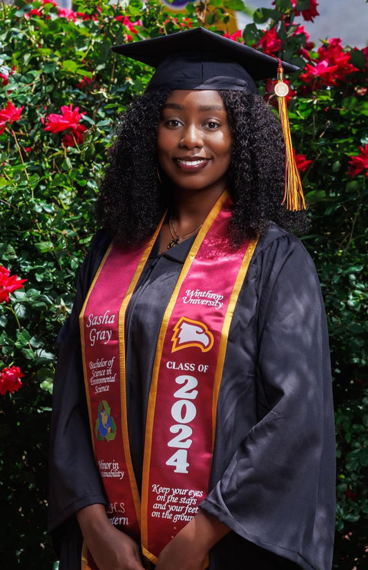 Fully Customized Graduation Stole