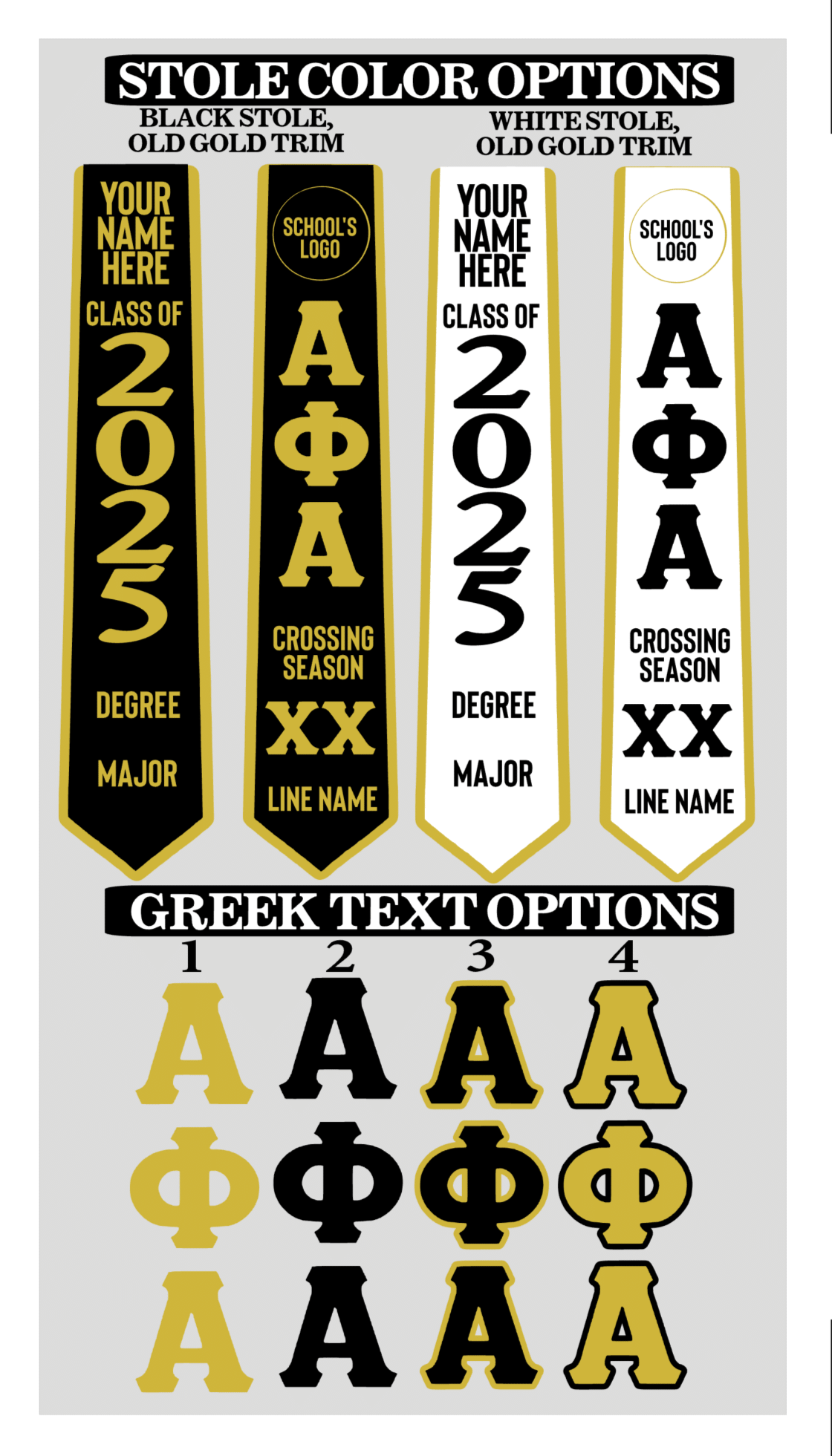 Alpha Phi Alpha Fraternity, Inc. Stole